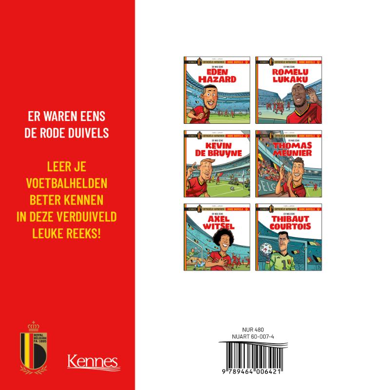 Achterkant van Thibaut Courtois