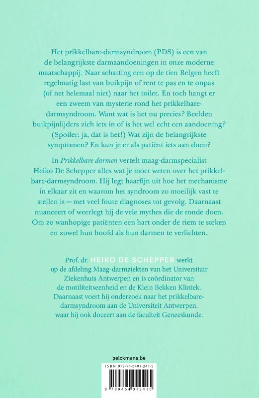 Achterkant van Prikkelbare darmen
