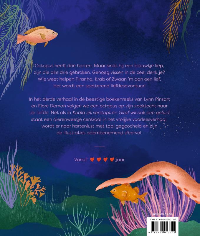 Achterkant van Octopus droomt van een lief