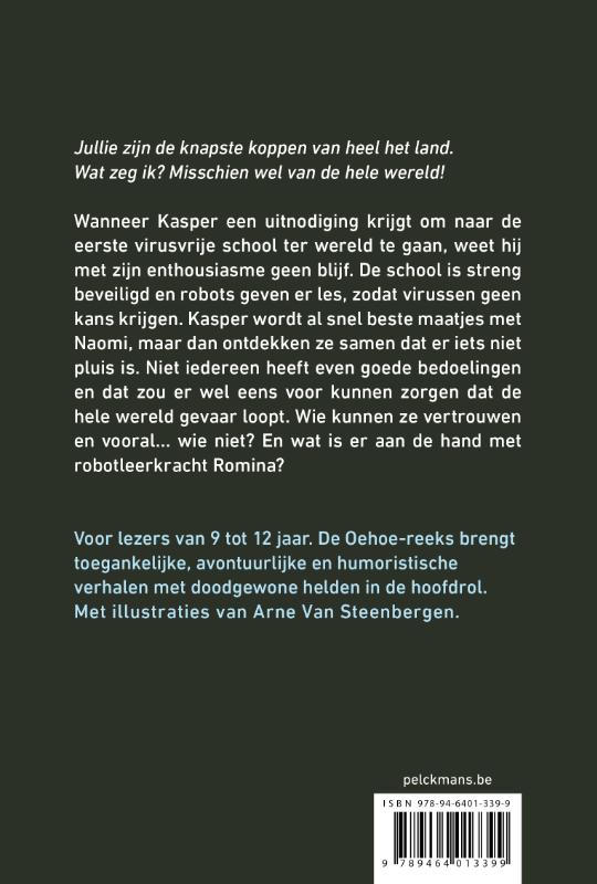 Achterkant van Viruskillers