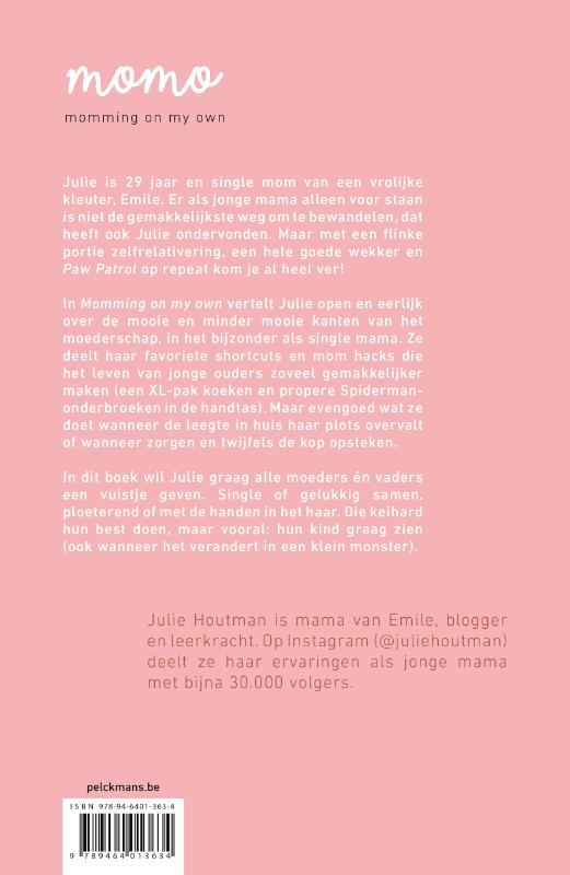 Achterkant van Momo