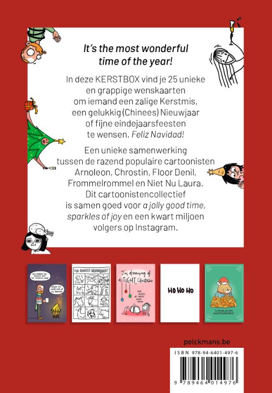 Achterkant van KERSTbox