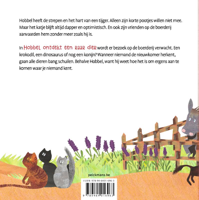 Achterkant van Hobbel ontdekt een raar dier