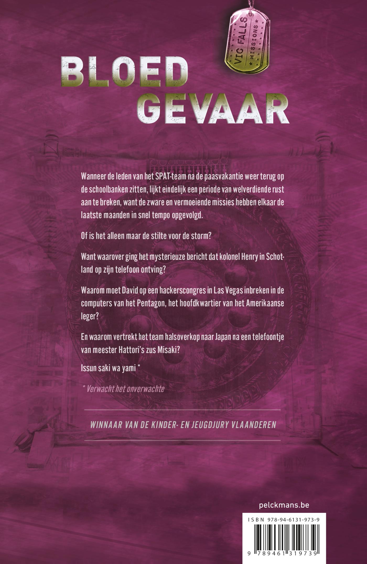 Achterkant van Bloedgevaar