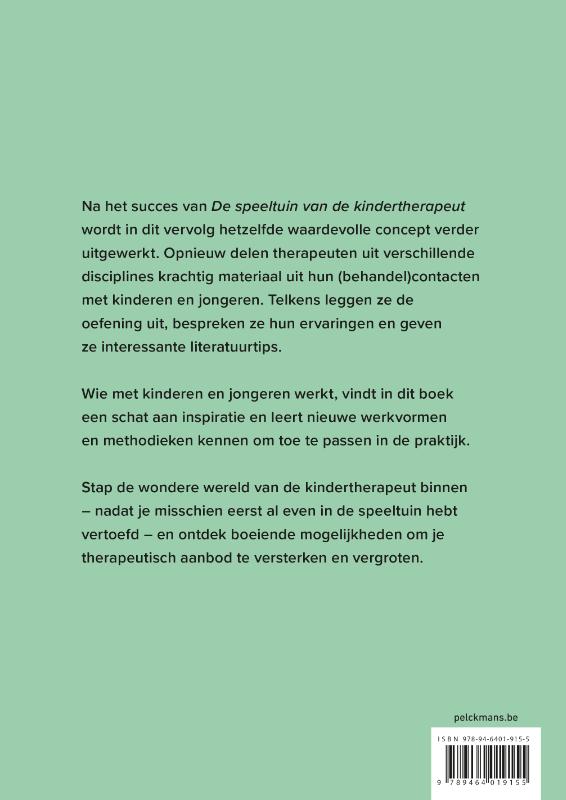 Achterkant van De wondere wereld van de kindertherapeut