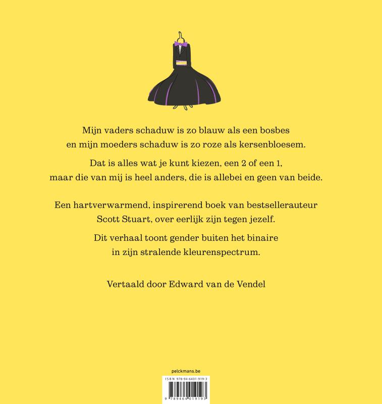 Achterkant van Mijn schaduw is paars