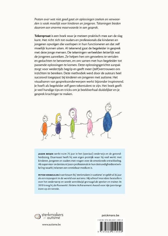 Achterkant van Tekenpraat