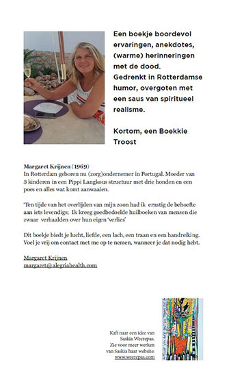 Achterkant van Boekkie Troost
