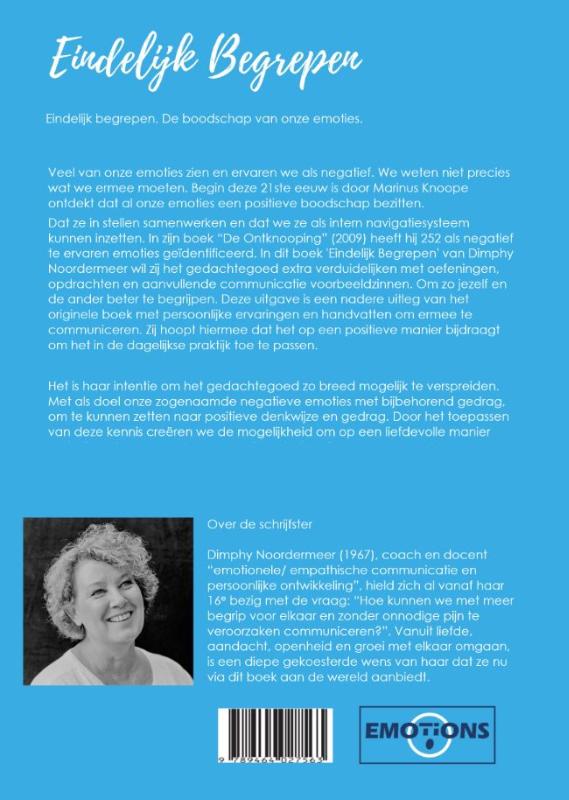 Achterkant van Eindelijk begrepen