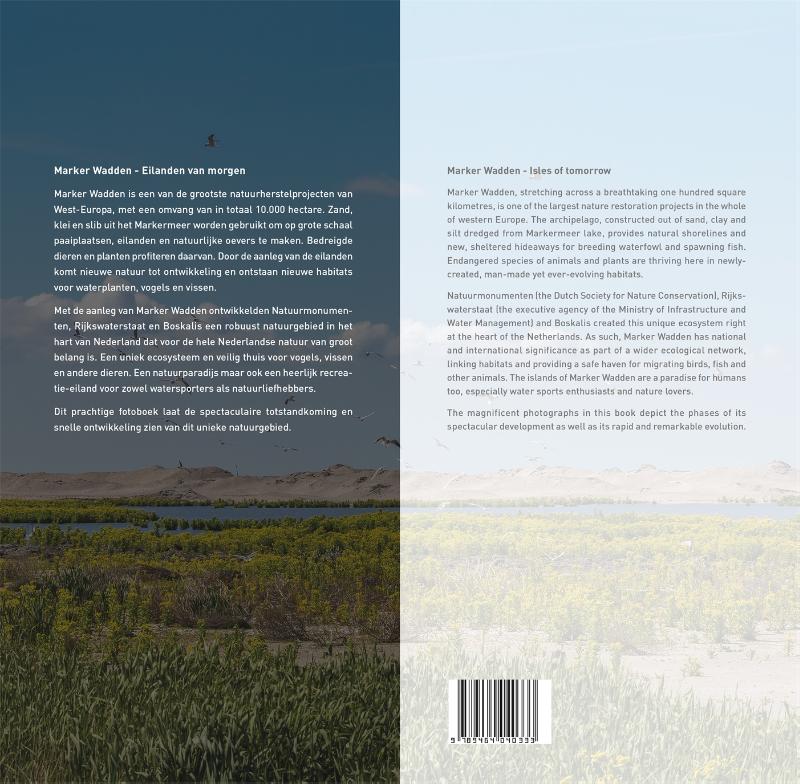 Achterkant van Marker Wadden