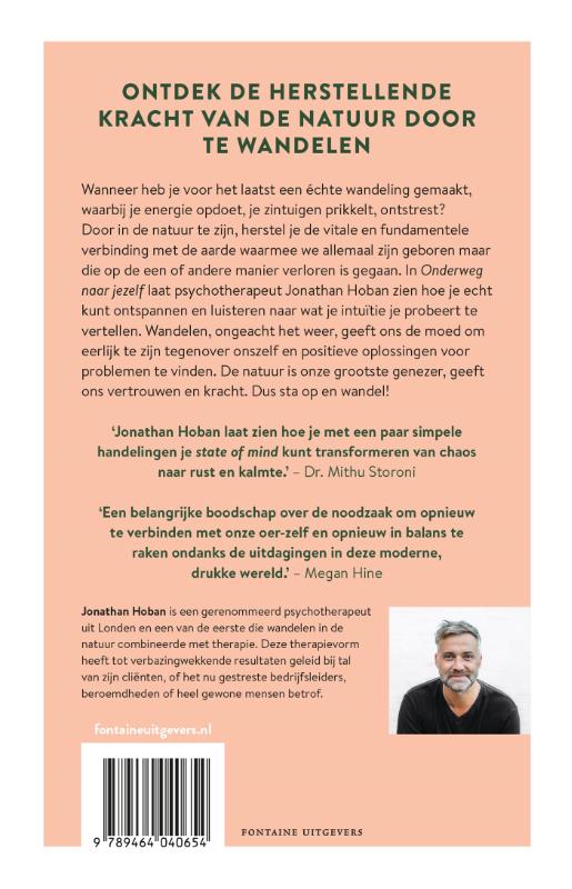 Achterkant van Onderweg naar jezelf