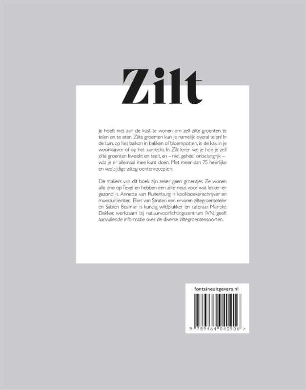 Achterkant van Zilt