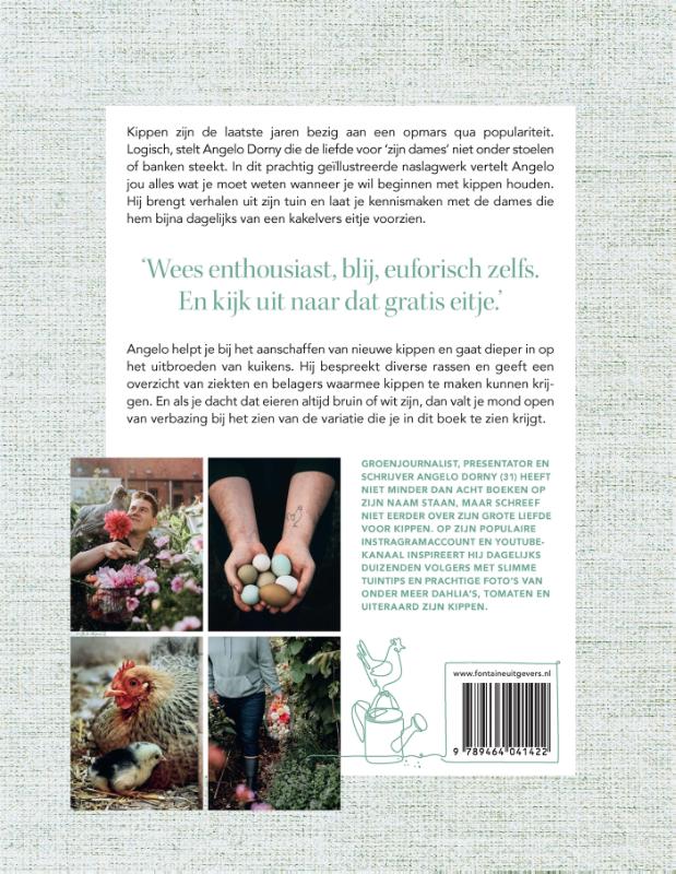 Achterkant van Liefde voor kippen