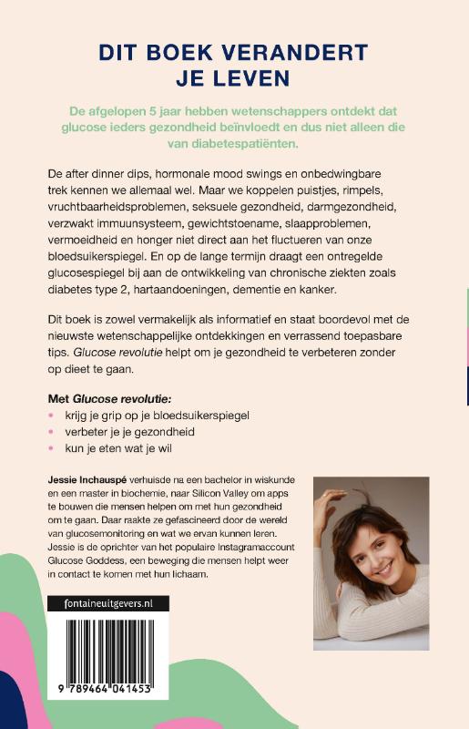 Achterkant van Glucose revolutie