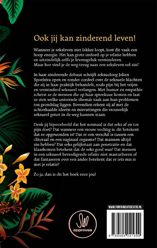 Achterkant van Zinderend leven