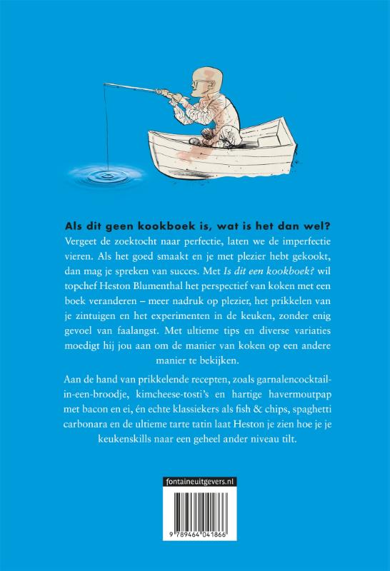 Achterkant van Is dit een kookboek?