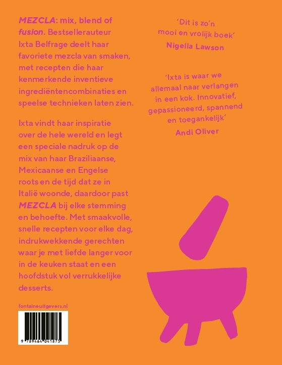Achterkant van Mezcla