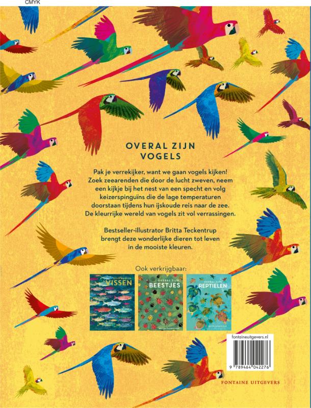 Achterkant van Overal zijn vogels