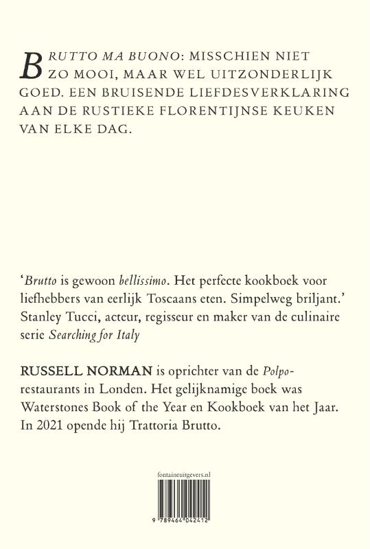 Achterkant van Brutto