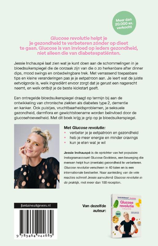 Achterkant van Glucose revolutie