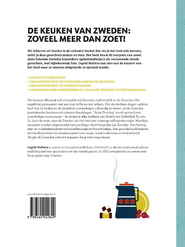 Achterkant van Het lekkerste uit Zweden
