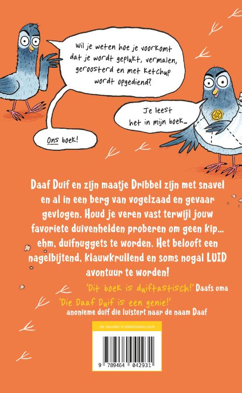 Achterkant van Daaf Duif (Nuggets!)