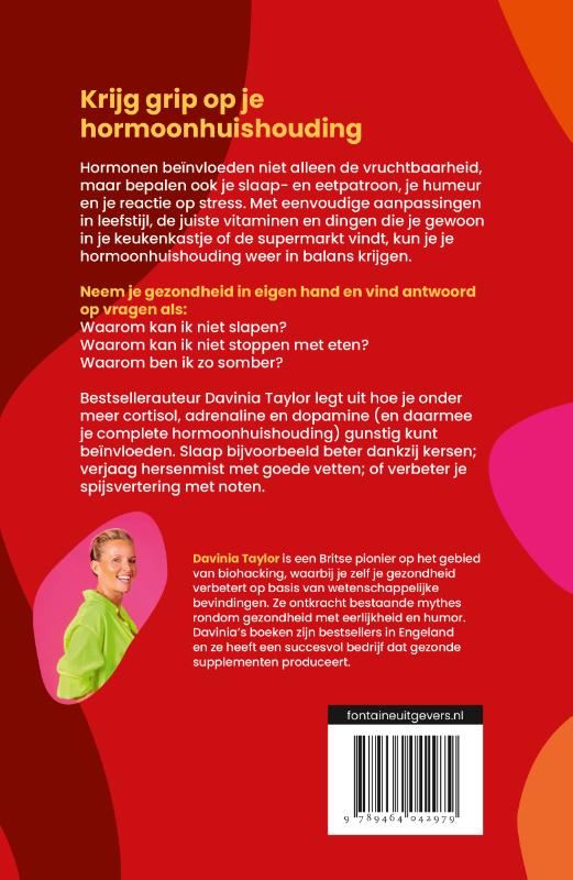 Achterkant van Hack je hormonen