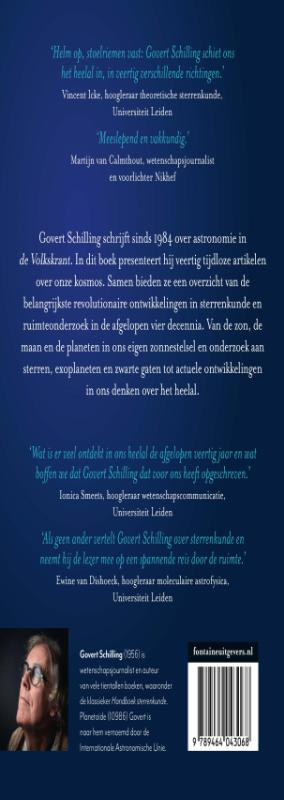 Achterkant van Nieuws uit de kosmos