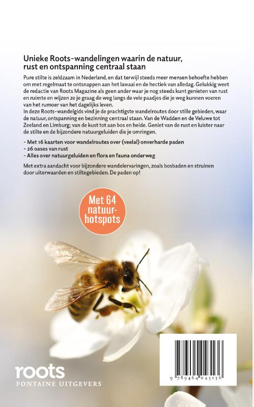 Achterkant van De mooiste stiltewandelingen van Nederland