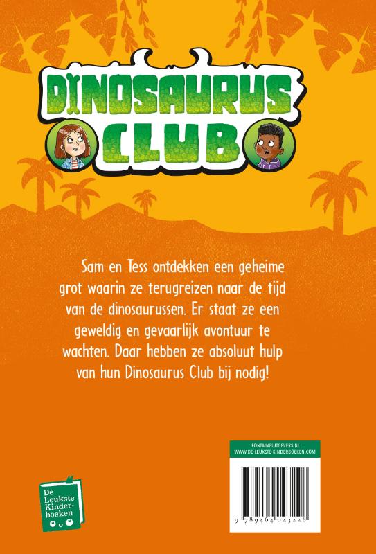 Achterkant van De aanval van de T-Rex