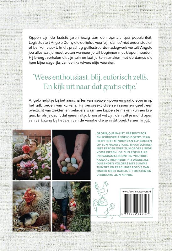 Achterkant van Liefde voor kippen