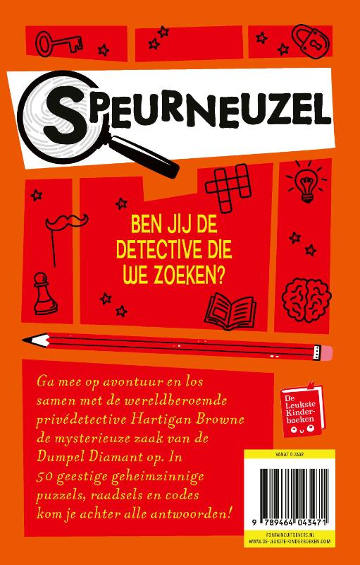 Achterkant van Speurneuzel: De zaak van de Dumpel Diamant