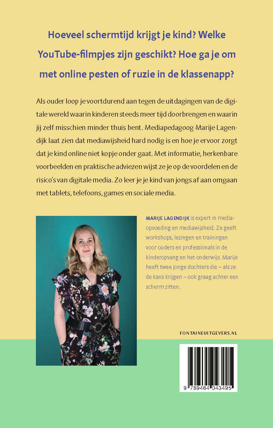 Achterkant van Digitale opvoeding