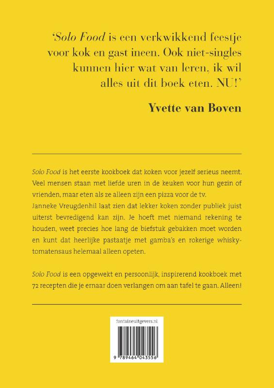 Achterkant van Solo Food