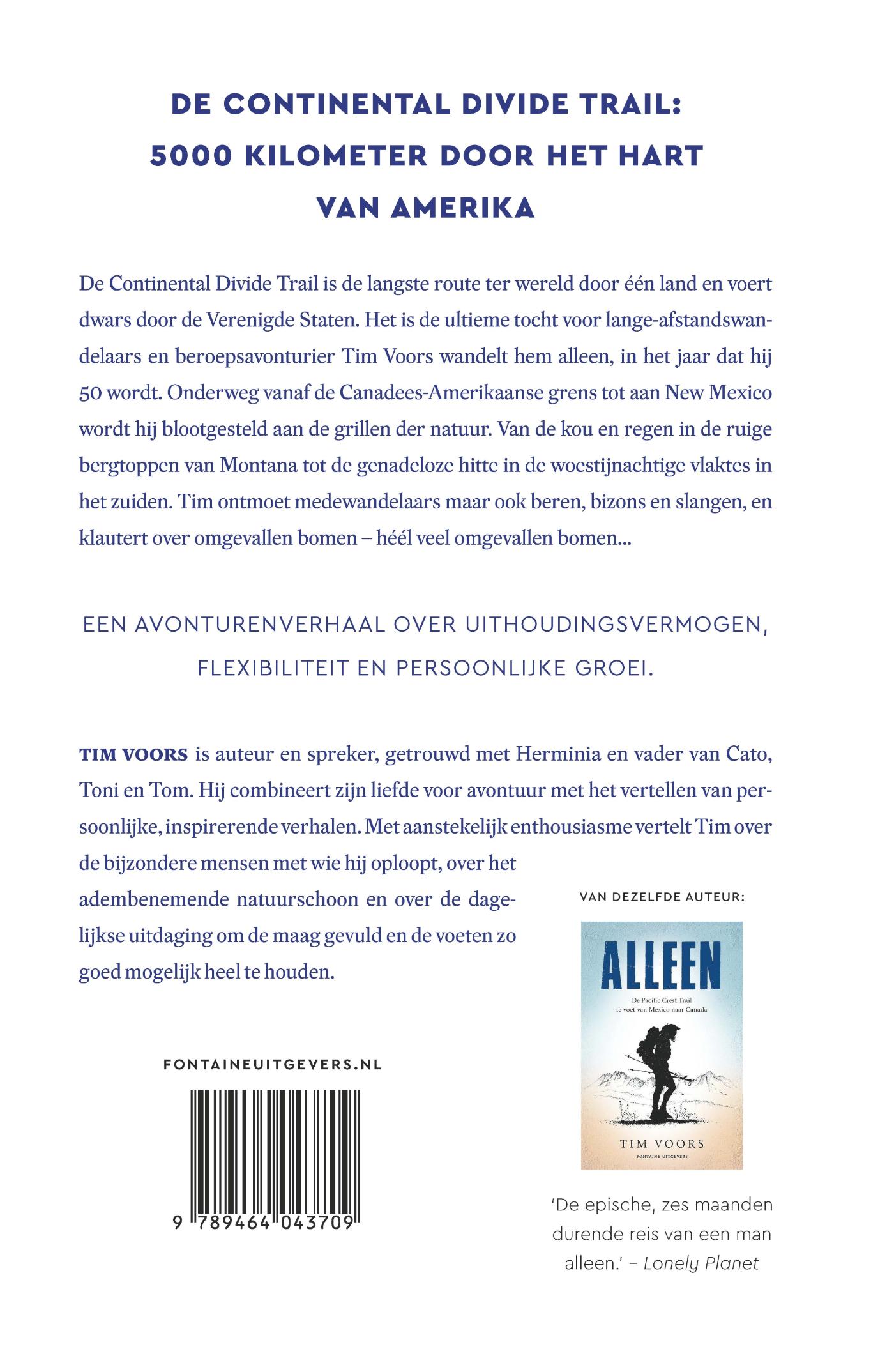 Achterkant van De ultieme tocht