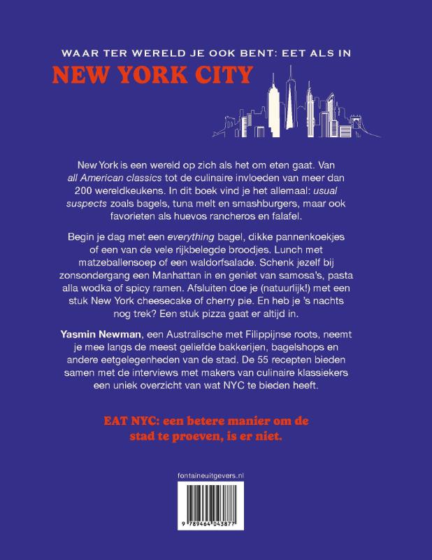 Achterkant van Eat NYC