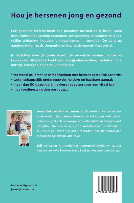 Achterkant van Voeding voor je brein