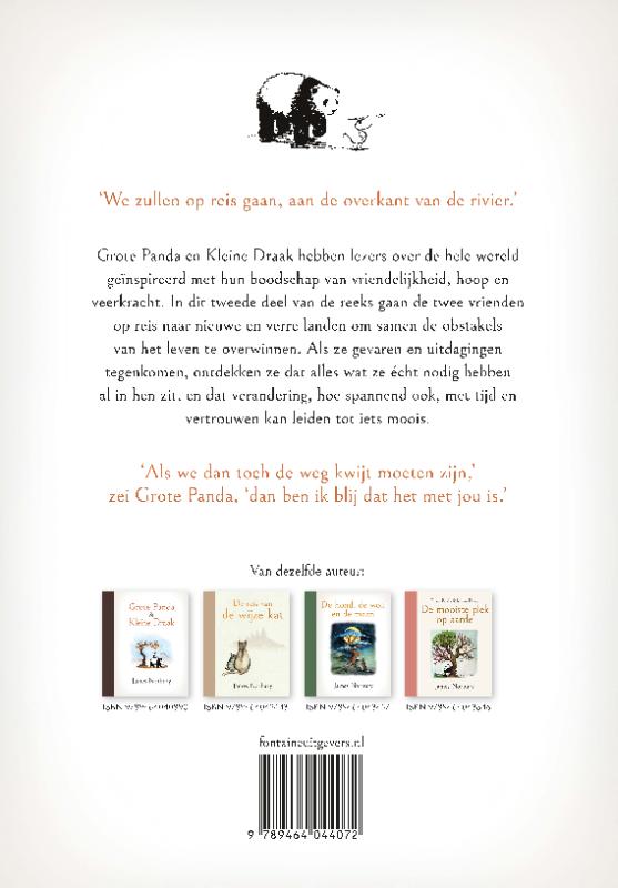 Achterkant van De reis van Grote Panda & Kleine Draak