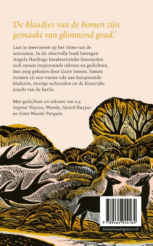 Achterkant van De herfst danst