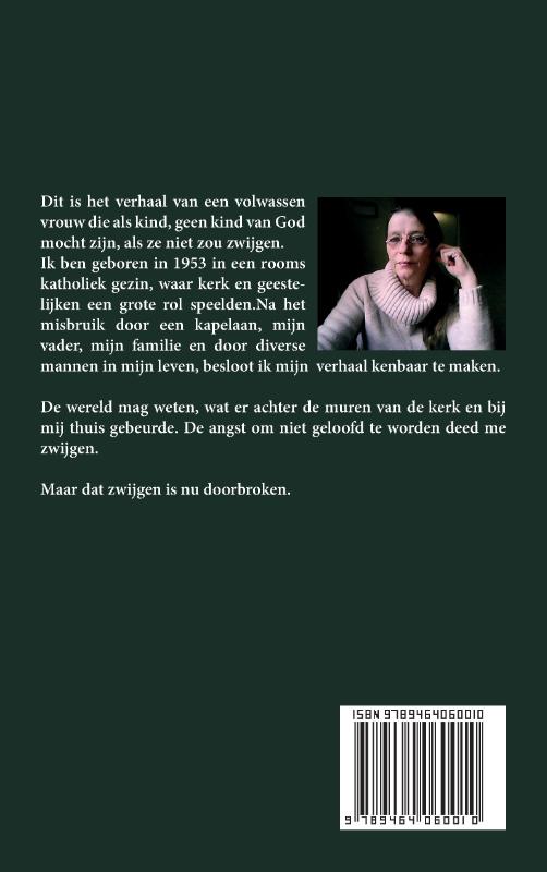Achterkant van Jarenlang gezwegen