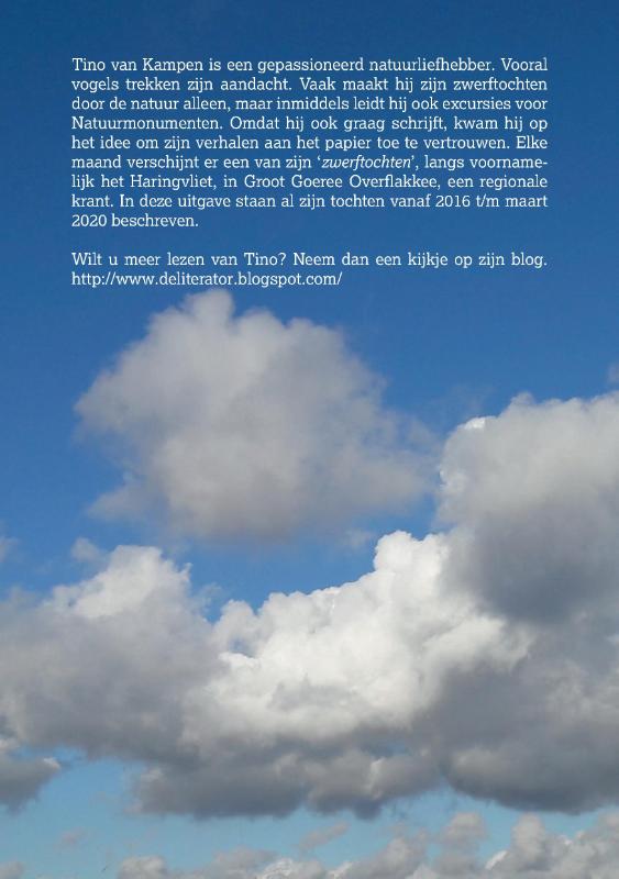Achterkant van Zwerftochten langs het Haringvliet