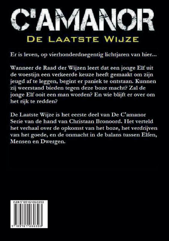 Achterkant van De Laatste Wijze