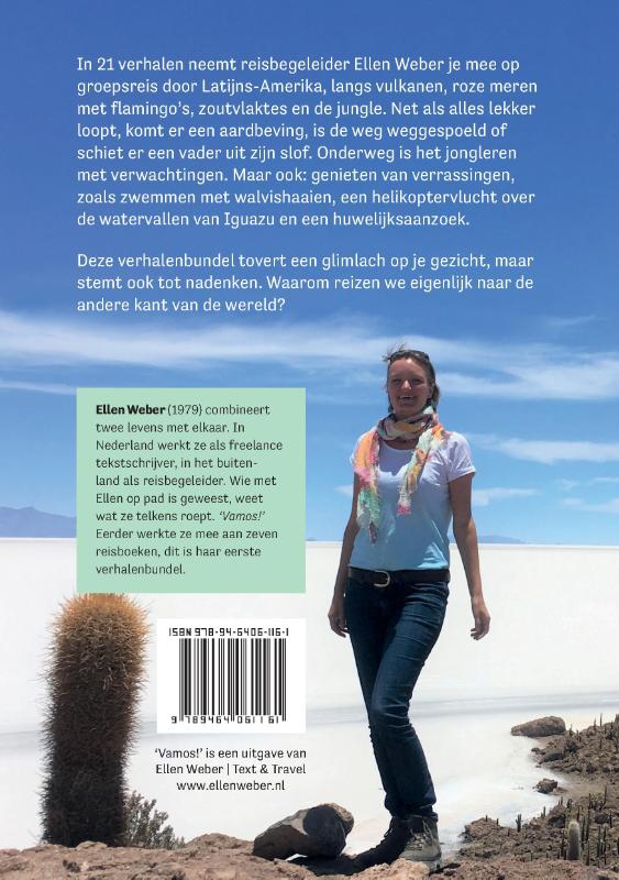 Achterkant van Vamos!
