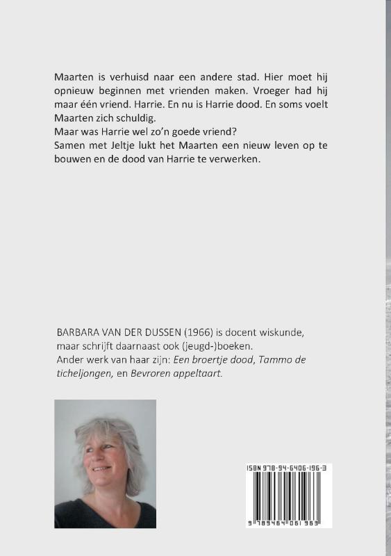 Achterkant van Het ijs gebroken