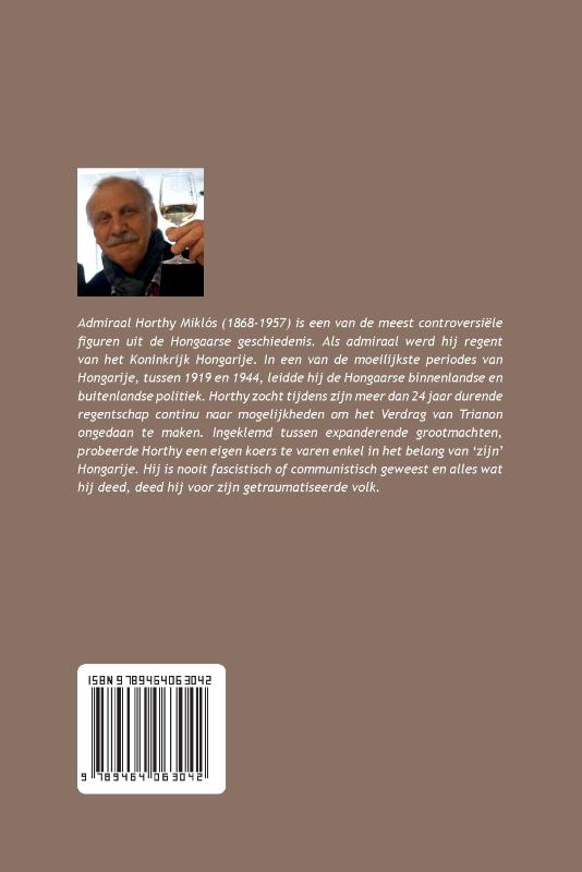 Achterkant van HORTHY MIKLÓS