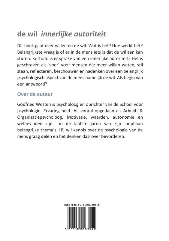 Achterkant van De wil