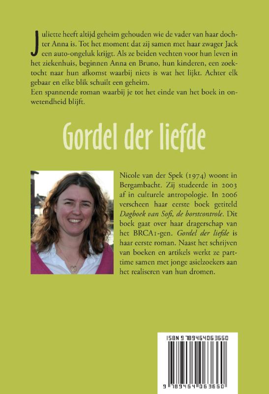 Achterkant van Gordel der liefde