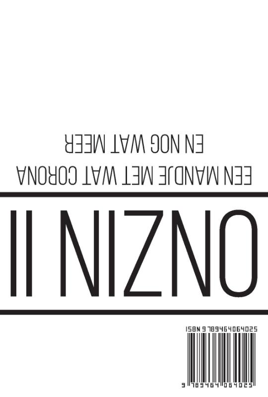 Achterkant van Onzin