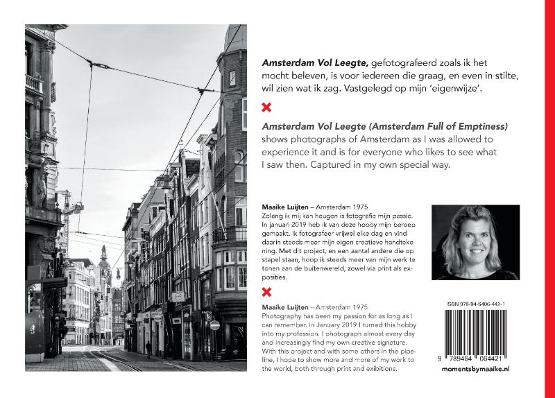 Achterkant van Amsterdam Vol Leegte