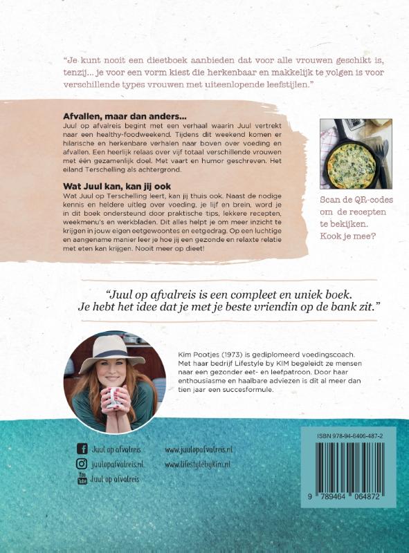 Achterkant van Juul op afvalreis